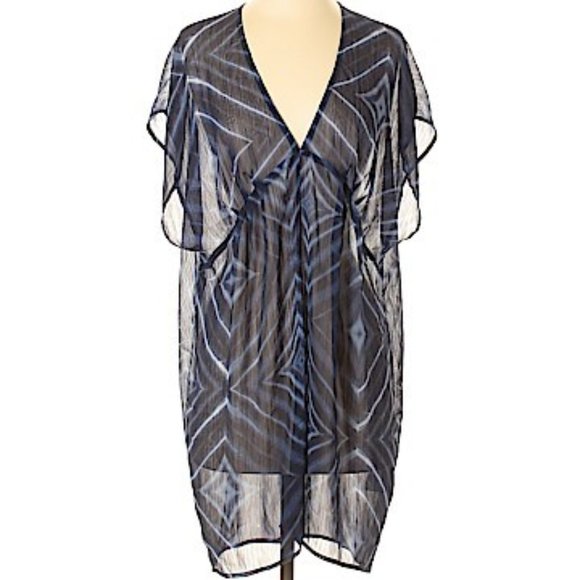 Old Navy Dresses & Skirts - SALE!!! STRIPED Sheer CoverUp TUNIC Old Navy S Med